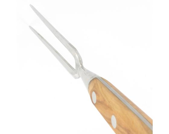 Sabatier Fourchette Baïonnette 17 Cm - Acier Inoxydable - Manche Olivier Sabatier - FOURCHBOLIVIER