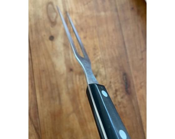 Sabatier Fourchette Baïonnette Non Forgée - Manche Noir - 3 Rivets Ref 450 Sabatier - FOURCH-PS