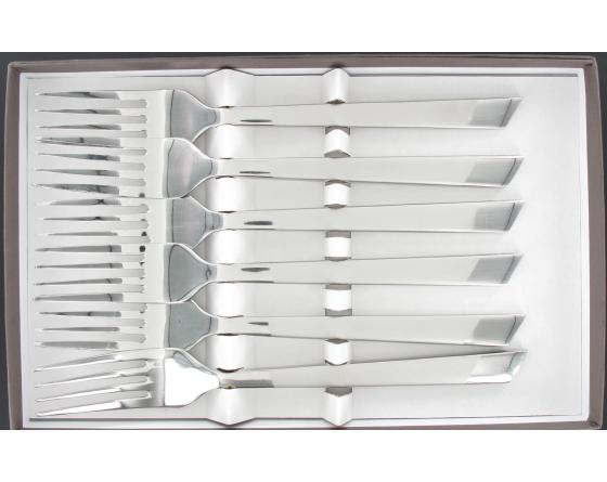 Sabatier Fourchettes - La Toque Thiernoise - Coffret De 6 Pièces Locau -Thiers - 30245