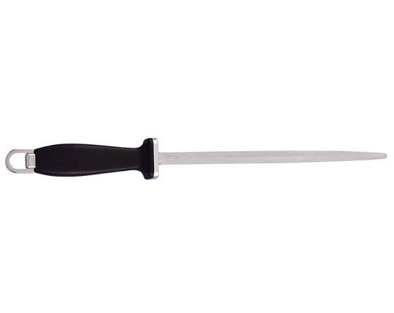 sabatier Fusil Rond 25 cm - Manche Plastic Noir Sabatier - FCROND25