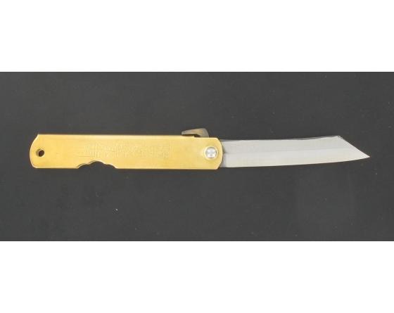 Sabatier Higonokami - KDB 100 Sandwich - Manche En Laiton Japon - Couteau - 78148