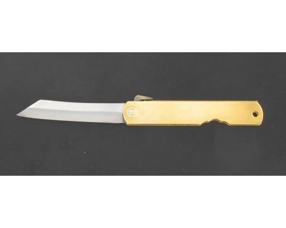 sabatier Higonokami - KDB 100 Sandwich - Manche en Laiton Japon - couteau - 78148