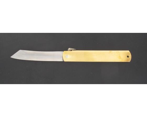 sabatier Higonokami - KDB 120 Sandwich - Manche en Laiton Japon - couteau - 78149