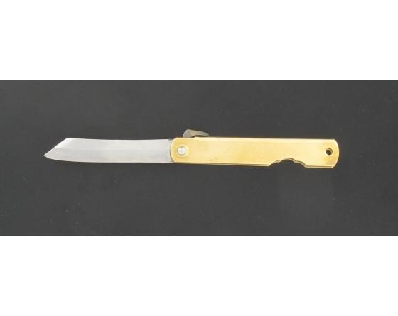 Sabatier Higonokami - KDB 90 Sandwich - Manche En Laiton Japon - Couteau - 78147