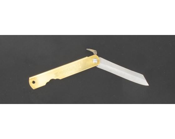 Sabatier Higonokami - KDB 90 Sandwich - Manche En Laiton Japon - Couteau - 78147