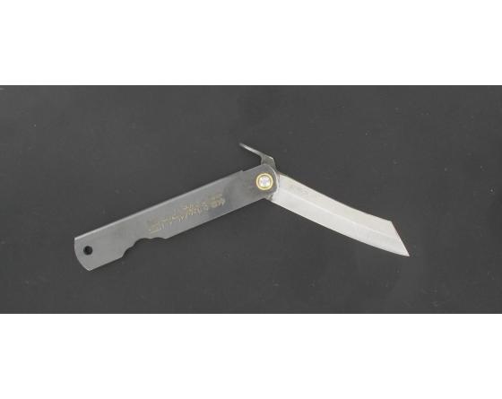 Sabatier Higonokami - KDS 90 Sandwich - Manche En Acier Noir Japon - Couteau - 78141