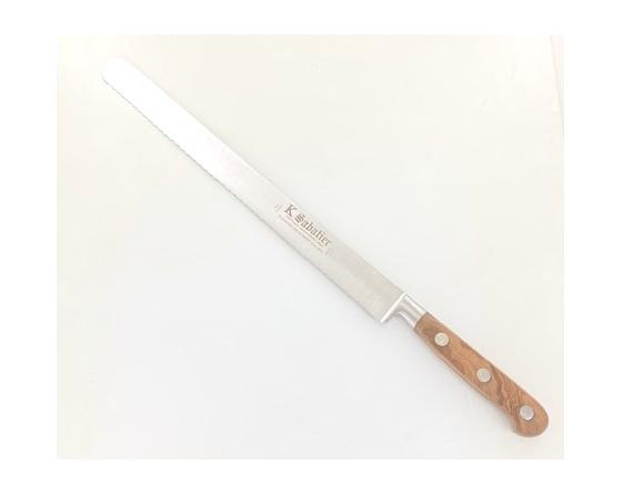sabatier Jambon 30 cm à dents - Manche Olivier Sabatier - 1110JA30OLdents