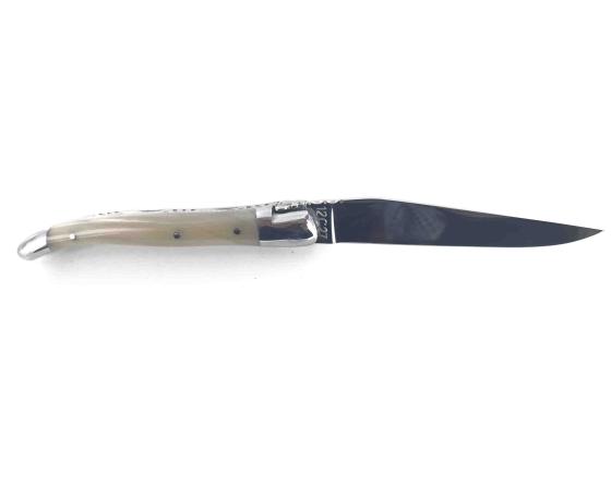 Sabatier Laguiole 10 Cm Corne Blonde - 2 Mitres Laguiole En Aubrac - 55197