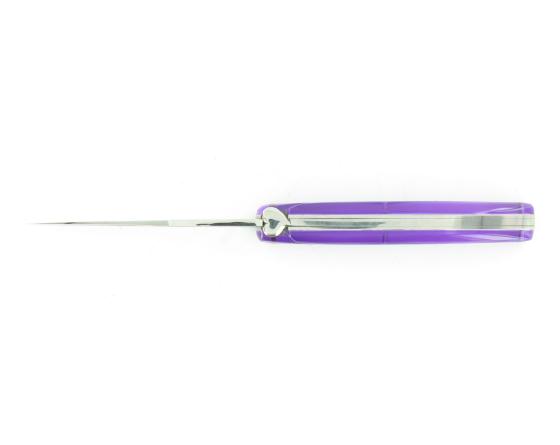 Sabatier Laguiole 11 Cm - Manche Acrylique Violet - Coeur Albrac Laguiole - 64104