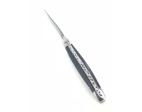 Sabatier Laguiole 12 Cm 2 Mitres Damas Japonais Ebène Laguiole En Aubrac - 55166