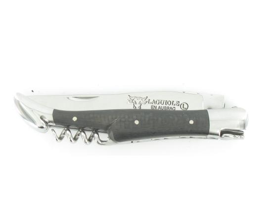 Sabatier Laguiole 12 Cm - 2 Pièces - Fibre De Carbone - 2 Mitres Laguiole En Aubrac - 55189