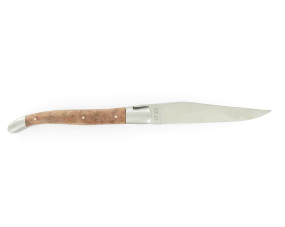 Sabatier Laguiole 12 Cm- Bois Menthe - 2 Mitres Laguiole En Aubrac - 55174