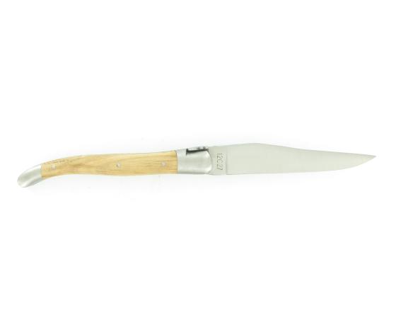 Sabatier Laguiole 12 Cm - Chêne - 2 Mitres Laguiole En Aubrac - 55110