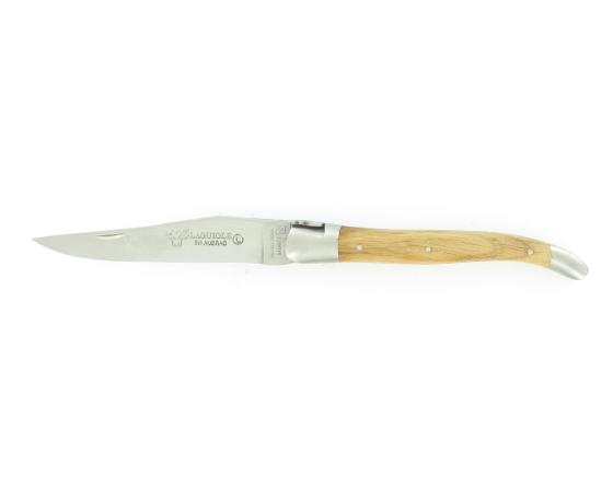 sabatier Laguiole 12 cm - Chêne - 2 mitres Laguiole en Aubrac - 55110
