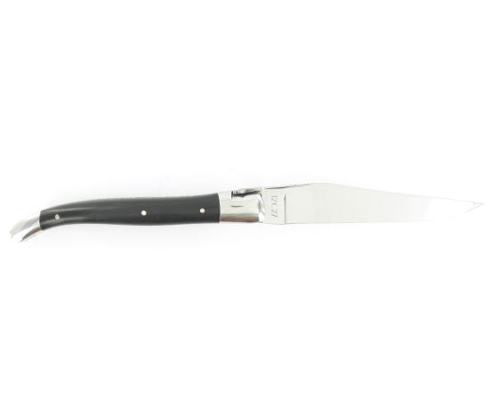 Sabatier Laguiole 12 Cm FRANC-MACON - Ebène - 2 Mitres Laguiole En Aubrac - 55152