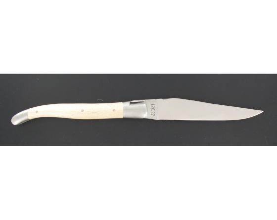 Sabatier Laguiole 12 Cm - Houx - 2 Mitres Laguiole En Aubrac - 55112