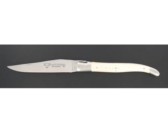 sabatier Laguiole 12 cm - Houx - 2 mitres Laguiole en Aubrac - 55112