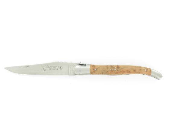 sabatier Laguiole 12 cm LYS - Genévrier - 2 mitres Laguiole en Aubrac - 55153