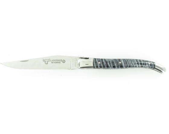 sabatier Laguiole 12 cm - Molaire Bleue de Mammouth - 2 mitres Laguiole en Aubrac - 55137