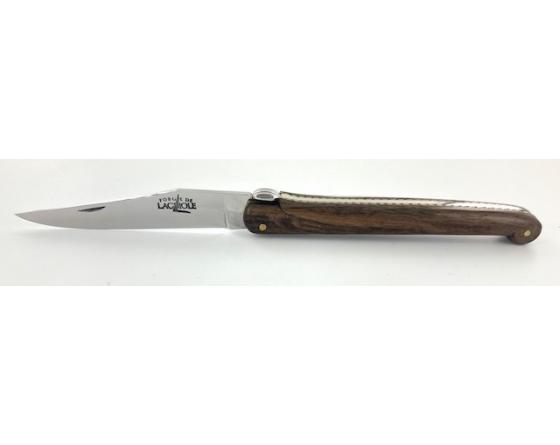 sabatier Laguiole 12 cm - Plein Manche - Chêne Fossilisé Forge de Laguiole - 60120