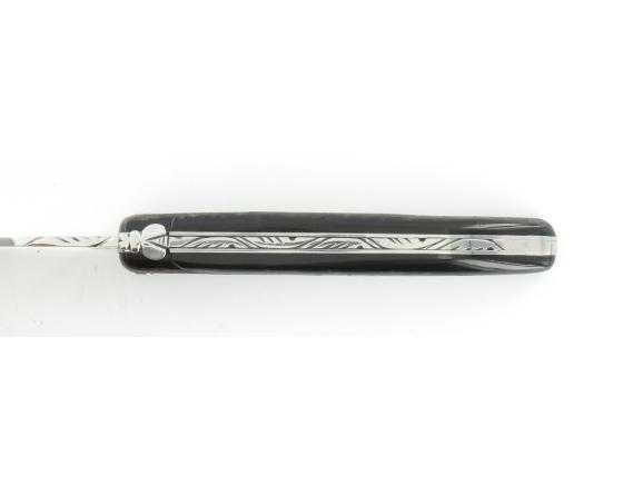 Sabatier Laguiole 12 Cm Plein Manche Croûte De Buffle Laguiole En Aubrac - 55172