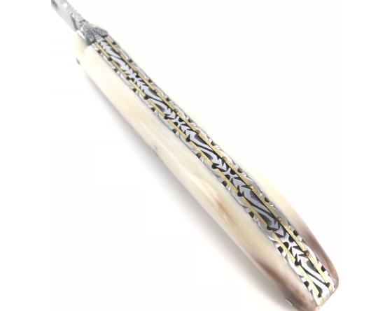 Sabatier Laguiole Collection 12 Cm - Plein Manche - Pointe De Corne Forge De Laguiole - 60225