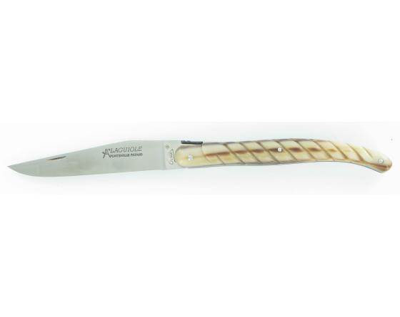 sabatier Laguiole Corde Corne Blonde RWL34 Fontenille Pataud - Thiers - 11110