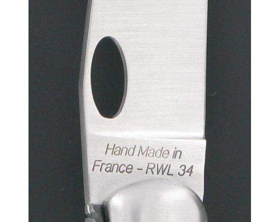 Sabatier Laguiole Nature 1 Main Bois De Cerf Acier 14C28 Fontenille Pataud - Thiers - 11113