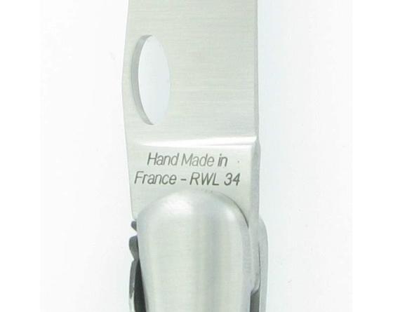 Sabatier Laguiole Nature 1 Main Corne Blonde Acier 14C28 Fontenille Pataud - Thiers - 11114