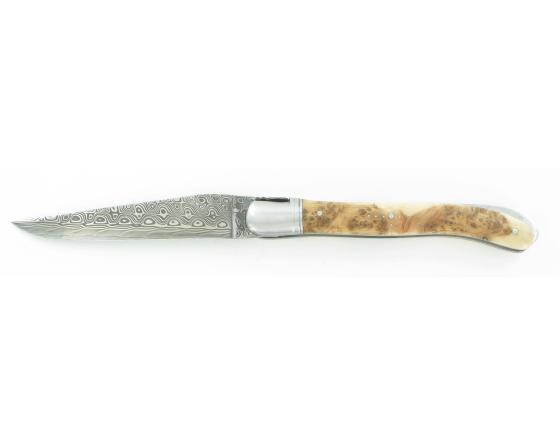 sabatier Laguiole Nature Damas Genévrier Fontenille Pataud - Thiers - 11157