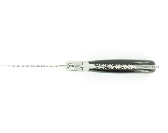 Sabatier Laguiole Sport Buffle - Lame Guillochée Fontenille Pataud - Thiers - 11170