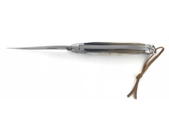 Sabatier Laguiole Tradition 11 Cm - 2 Mitres - Corne D'Aubrac Forge De Laguiole - 60222