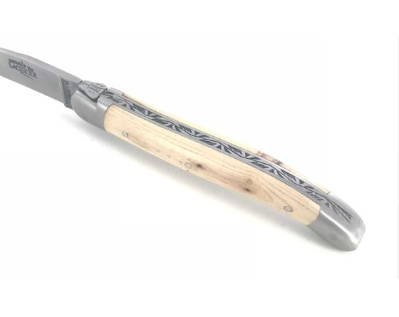 Sabatier Laguiole Tradition 11 Cm - 2 Mitres - Genévrier Forge De Laguiole - 60237