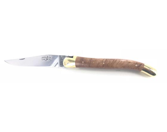 sabatier Laguiole Tradition 11 cm - 2 mitres Laiton - Bruyère Forge de Laguiole - 60139