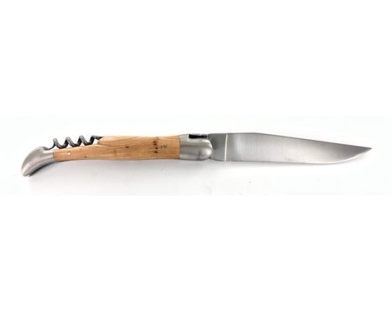 Sabatier Laguiole Tradition 12 Cm - 2 Mitres - 2 Pièces - Genévrier Forge De Laguiole - 60130