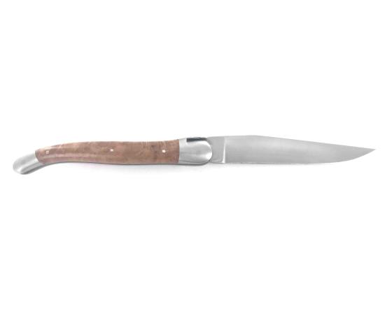 Sabatier Laguiole Tradition 12 Cm - 2 Mitres - Bruyère Forge De Laguiole - 60133