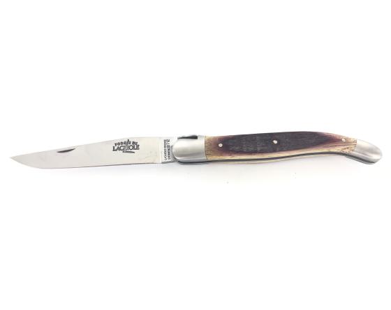 Sabatier Laguiole Tradition 12 Cm - 2 Mitres - Chêne De Barrique Forge De Laguiole - 60131