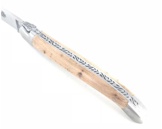 Sabatier Laguiole Tradition 12 Cm - 2 Mitres - Genévrier Forge De Laguiole - 60230