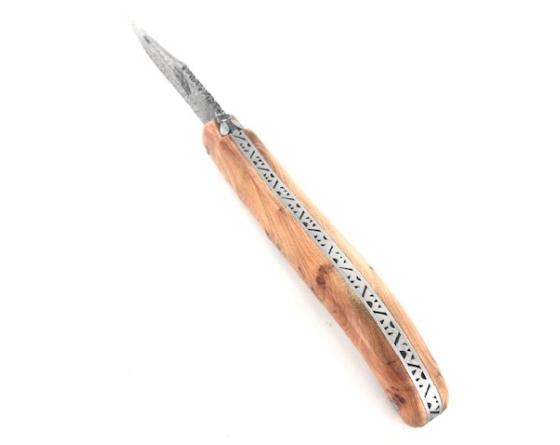 Sabatier Laguiole Tradition 12 Cm - Damas - Genévrier Forge De Laguiole - 60123