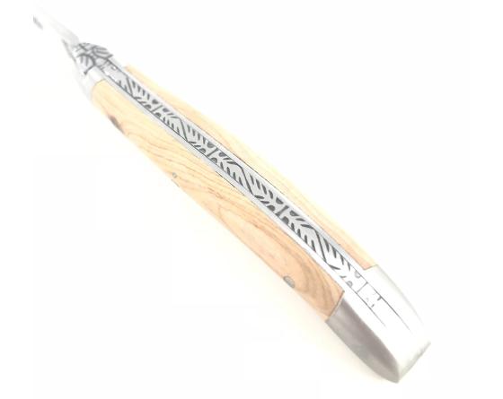 Sabatier Laguiole Tradition 9 Cm - 2 Mitres - Genévrier Forge De Laguiole - 60235