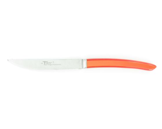 Sabatier Le Steak Thiers Forgé - Manche Orange - Coffret De 6 Pièces Forges Foreziennes - 65109R