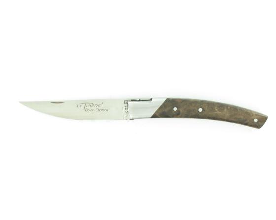 sabatier Le Thiers Pirou 10 cm Ronce de Noyer stabilisée Goyon Chazeau - Thiers - 25168