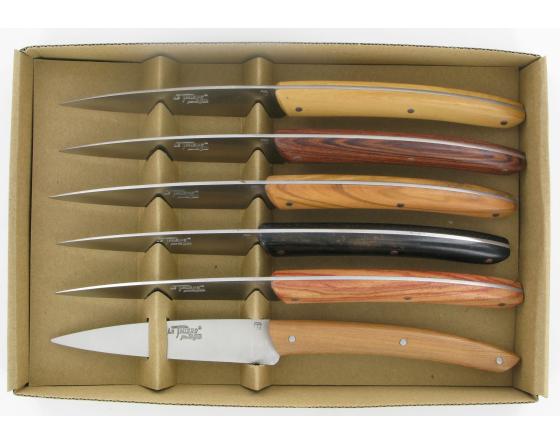 sabatier Le Thiers ® Table Campagne 6 Bois - coffret de 6 pièces BJB - Thiers - 26107