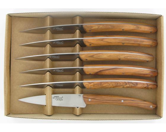 sabatier Le Thiers ® Table Campagne Olivier - coffret de 6 pièces BJB - Thiers - 26106