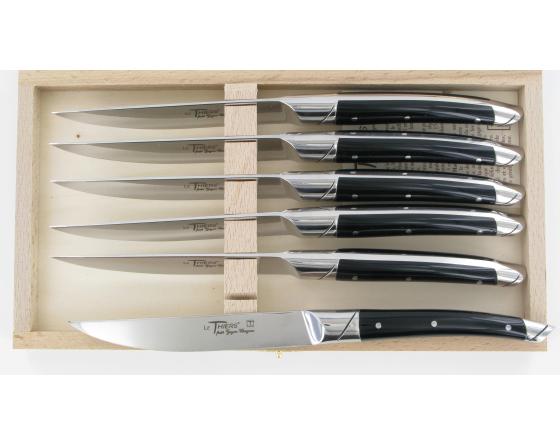 sabatier Le Thiers Table Acrylique noir - coffret de 6 pièces Goyon Chazeau - Thiers - 25153