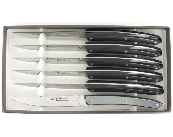 sabatier Le Thiers Table - coffret de 6 pièces - Gris Acrylique Facosa - Thiers - 50118