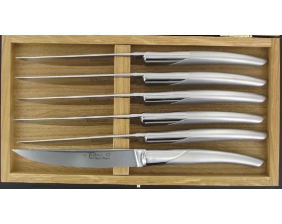 sabatier Le Thiers Table Inox sablé - coffret de 6 pièces Goyon Chazeau - Thiers - 25119