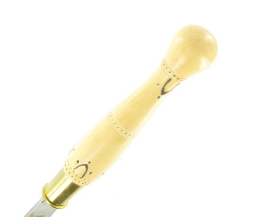 Sabatier Nontron Virole N° 25 - Boule - Manche En Buis Avec Pyrogravure Nontron - 60217