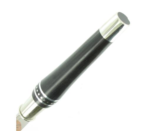 Sabatier Nontron Virole N° 25 Double Virole Manche Ebène Aluminium Nontron - 60157