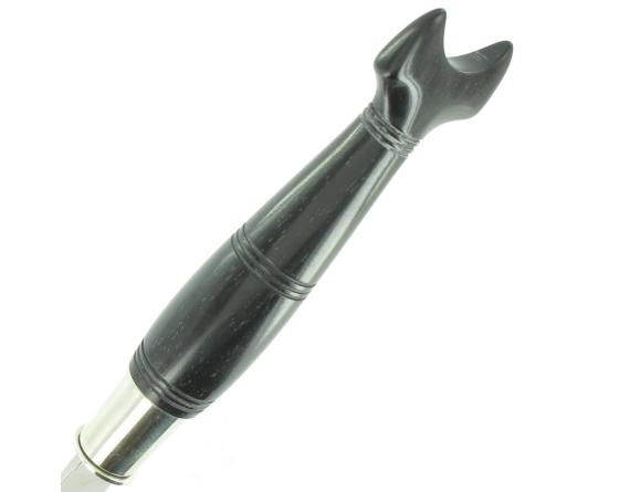 Sabatier Nontron Virole N° 25 - Queue De Carpe - Manche En Ebène Nontron - 60174